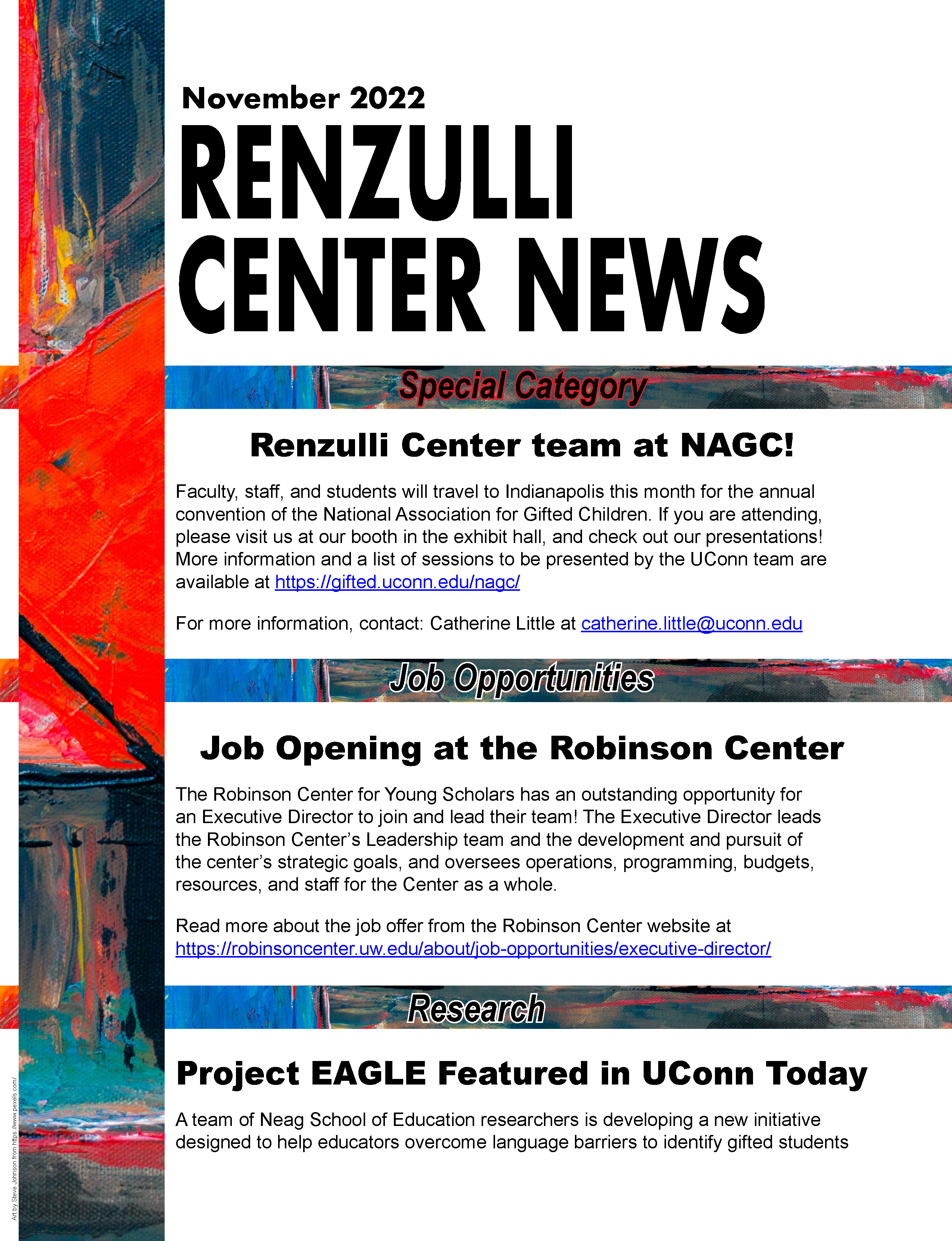 November 2022 Renzulli News Cover Graphic