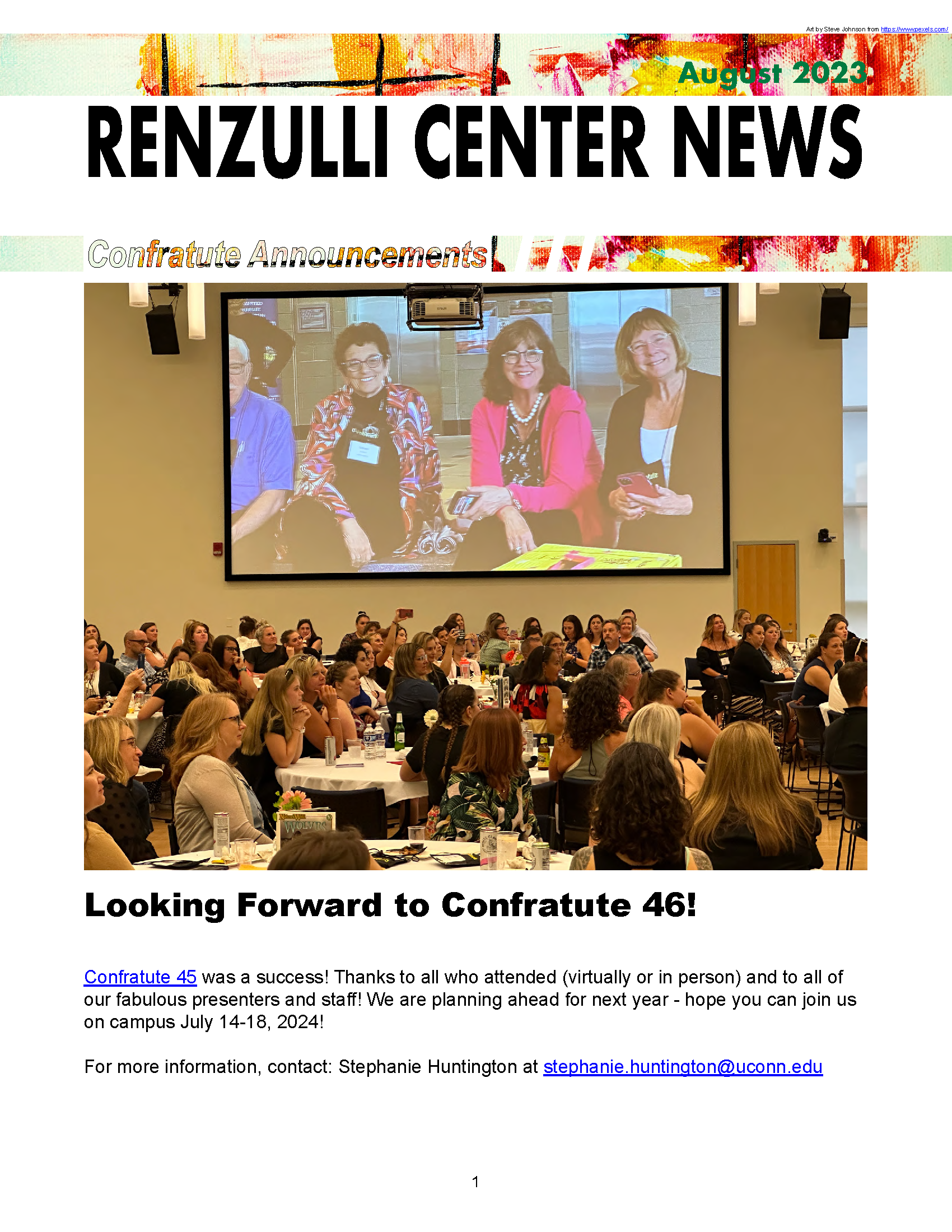 August 2023 Renzulli News Cover Graphic
