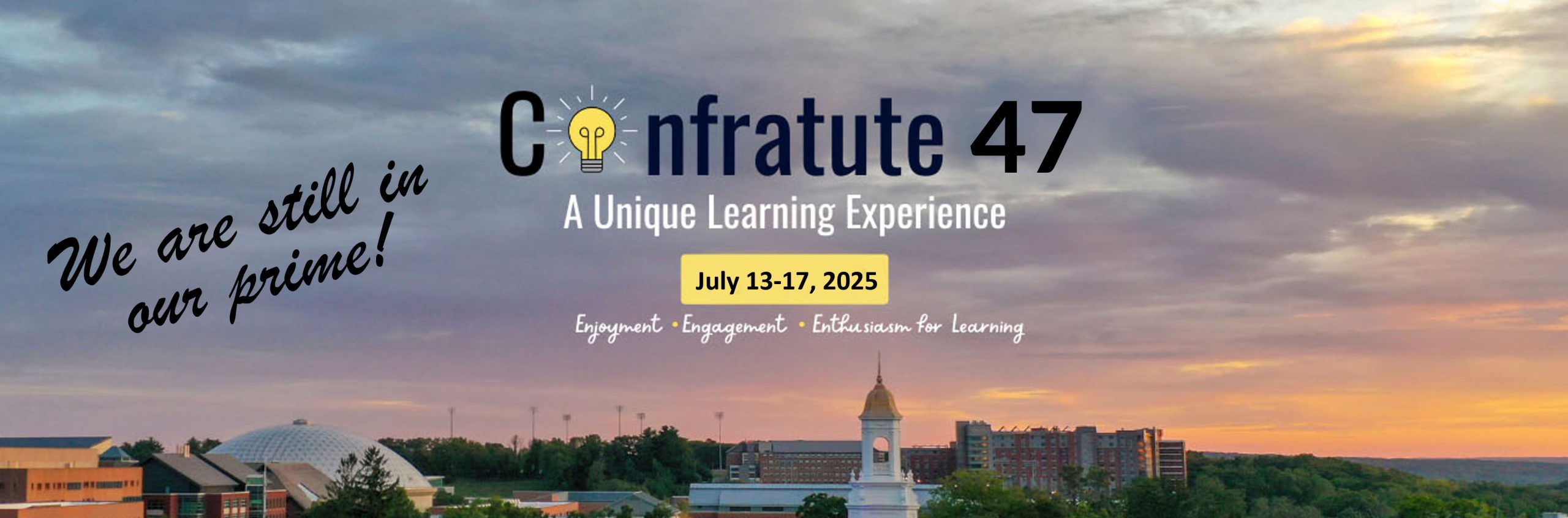 Confratute 47 on July 13-17, 2025