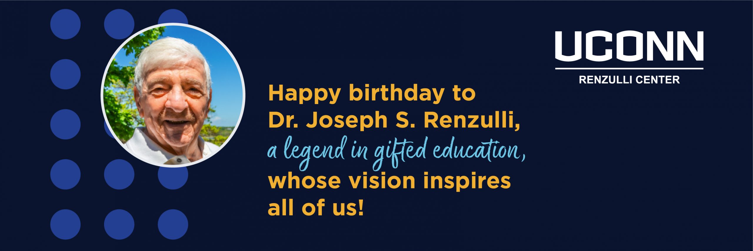 Joe Renzulli's 89th Birthday
