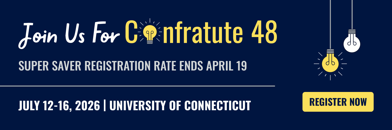 Confratute Super Saver 2026 Banner