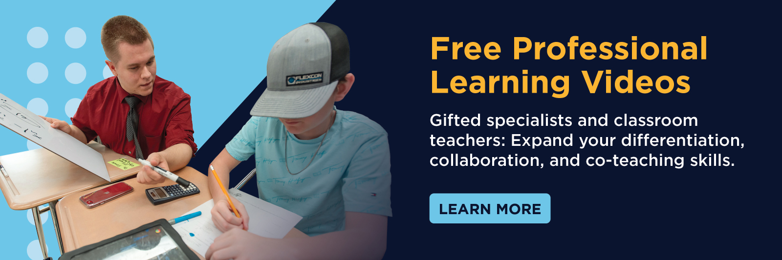 Free Professional Learning BUMPUP Videos Banner