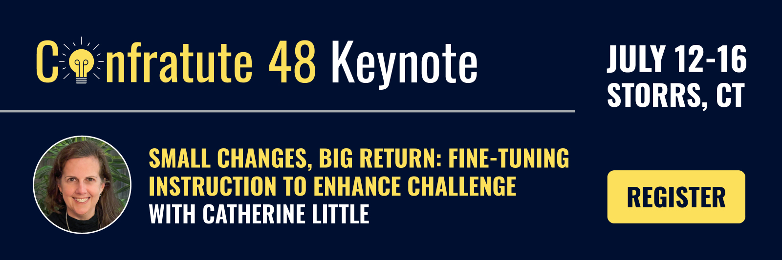 Confratute Keynote Presenter 2026 Little Banner